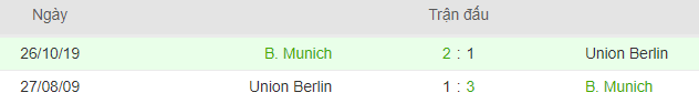 Lich su doi dau Union Berlin vs Bayern Munchen hinh anh 3